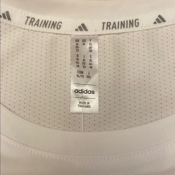 Adidas Women’s Classic White Training Tee - Picture 3 of 8